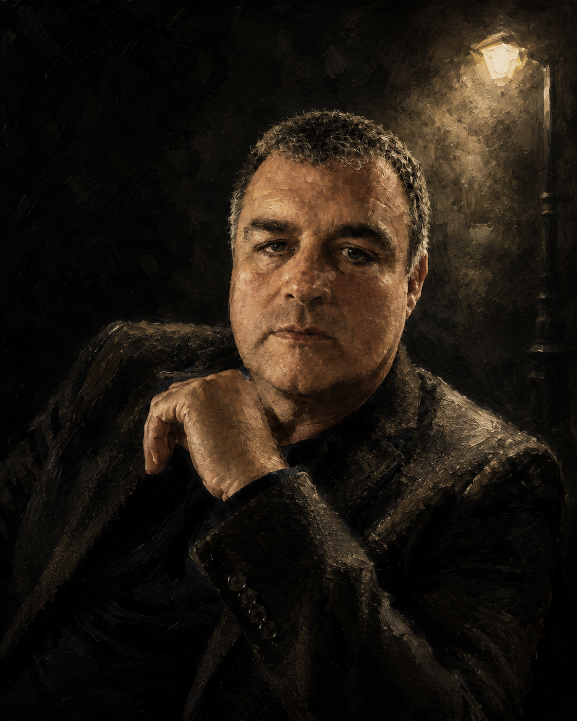 Tony Campbell, author of Black Tar